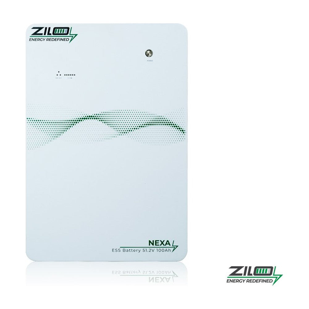 Zilo 5kWh 51.2V Wall Mounted Lithium Battery IP21
