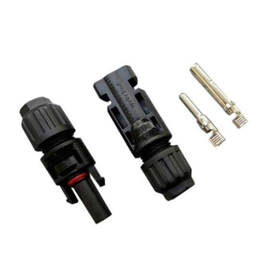 MC4 DC Connector – Solid Pin 10mm for Secure Connections