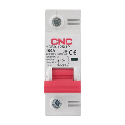 CNC 1P 100A MCB AC Circuit Breaker YCB9-125
