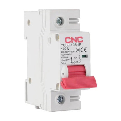CNC 1P 100A MCB AC Circuit Breaker YCB9-125 - image 2