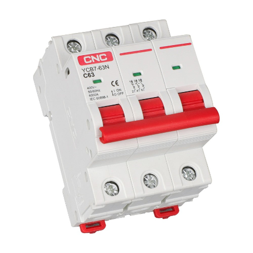 CNC 3P MCB AC Circuit Breaker YCB7H-63 - image 3