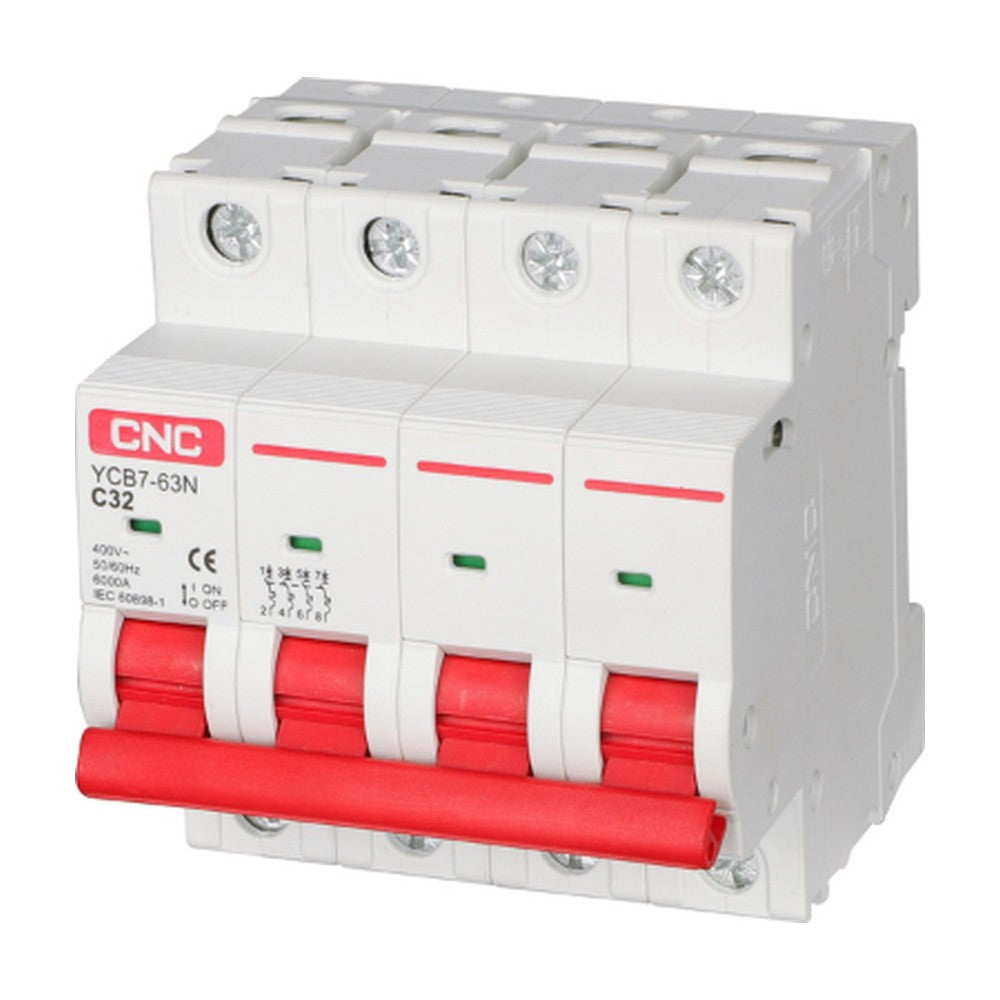 CNC 4P MCB AC Circuit Breaker YCB7H-63A - image 2