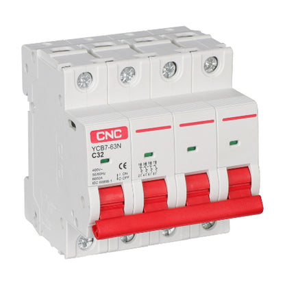 CNC 4P MCB AC Circuit Breaker YCB7H-63A - image 3