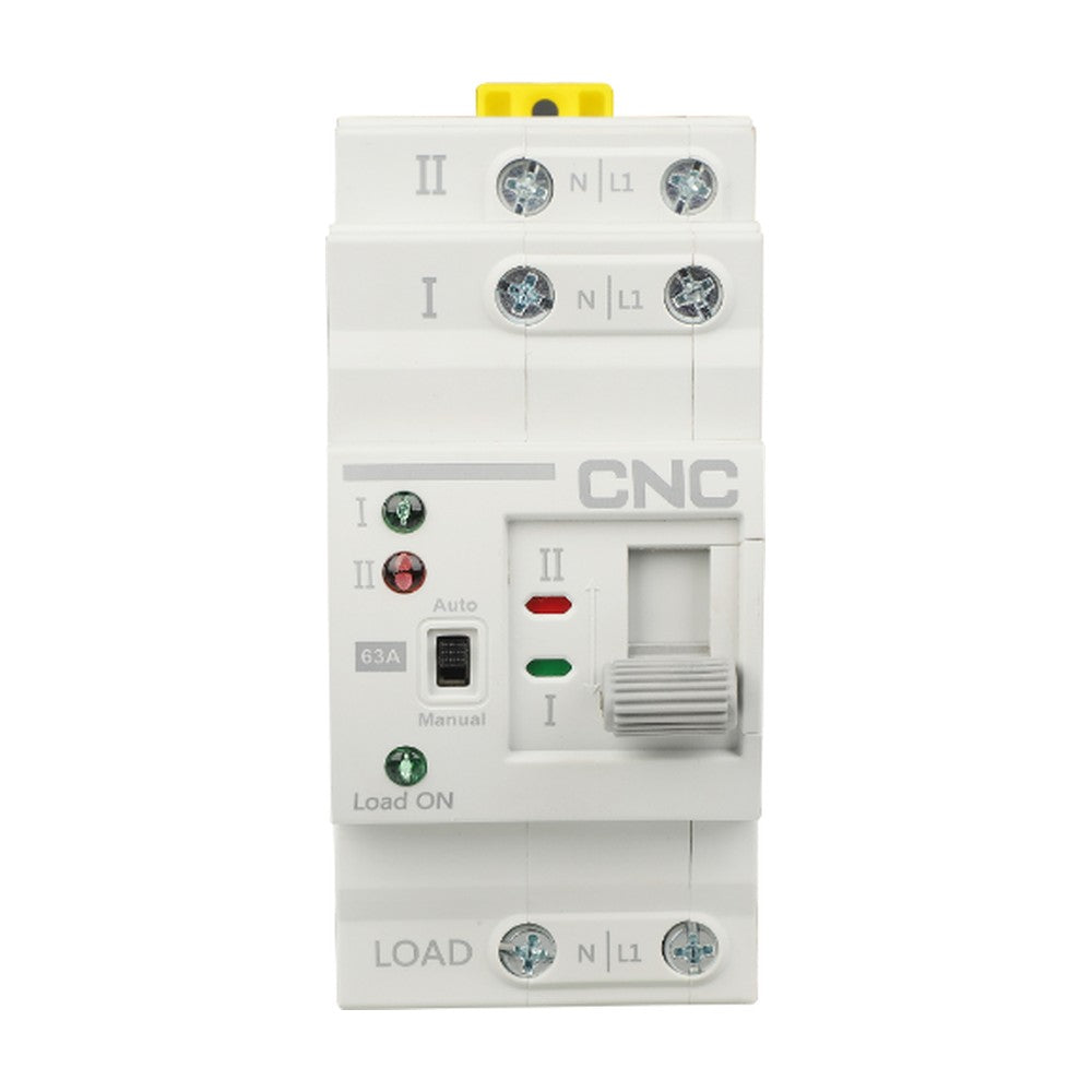 CNC 2 Pole ATS YCQR-63 Automatic Transfer Switch for Seamless Power Transition