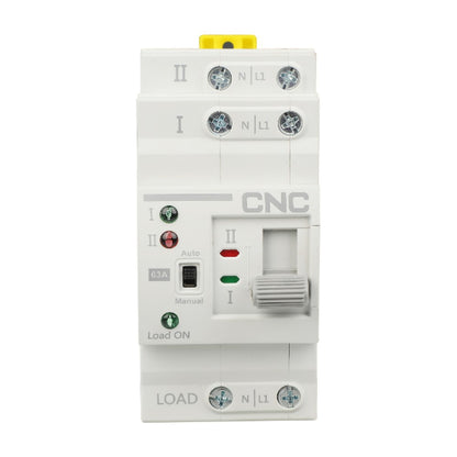 CNC 2 Pole ATS YCQR-63 Automatic Transfer Switch for Seamless Power Transition