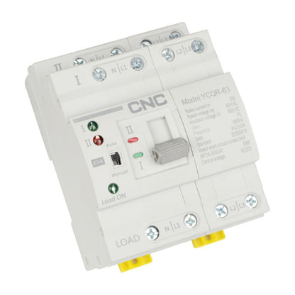 CNC 4 Pole ATS YCQR-63 Automatic Transfer Switch for Seamless Power Transition - image 2