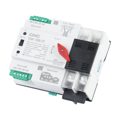 CNC 2-Pole ATS Automatic Transfer Switch 100A – ATS YCQ4-100E - image 2