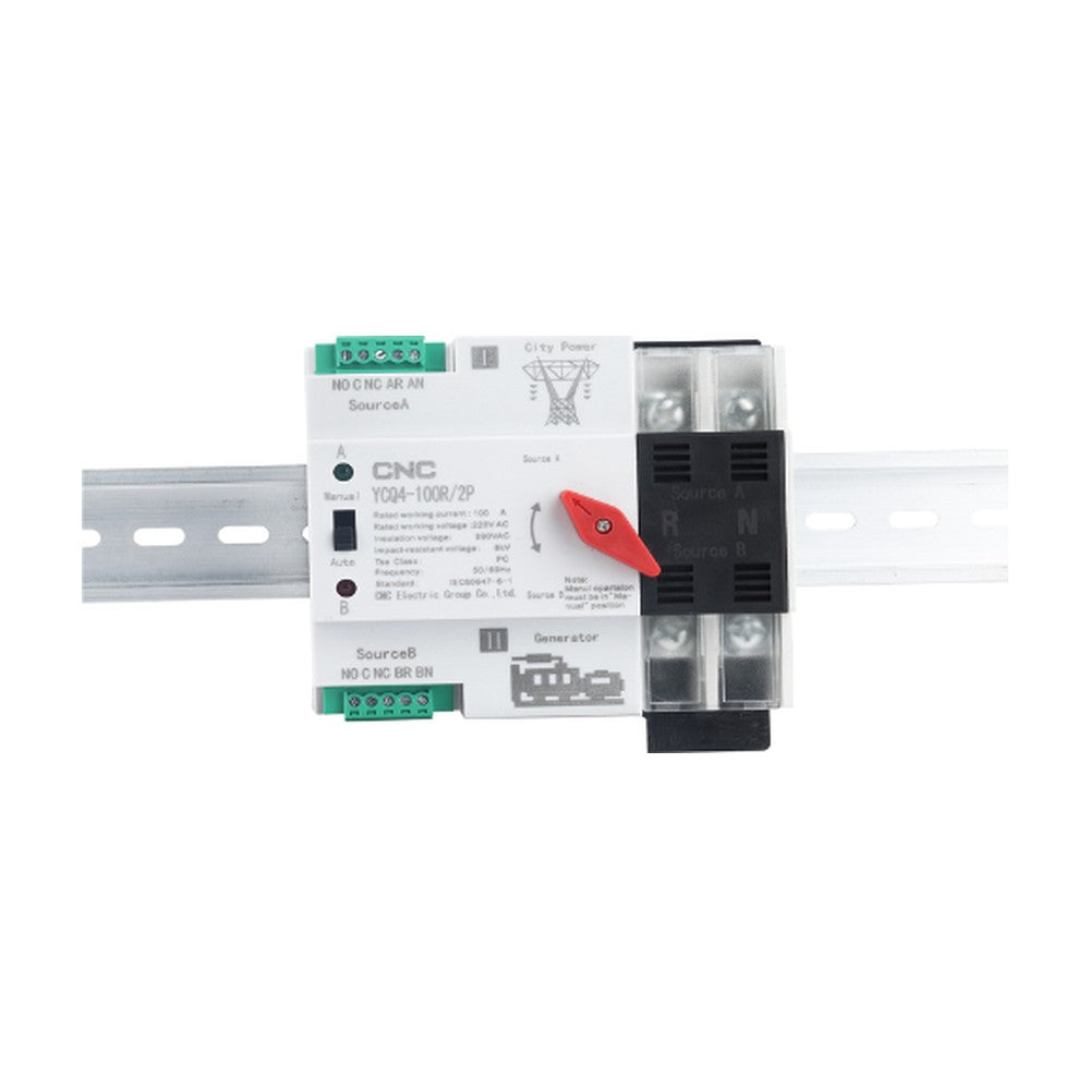 CNC 2-Pole ATS Automatic Transfer Switch 100A – ATS YCQ4-100E - image 3
