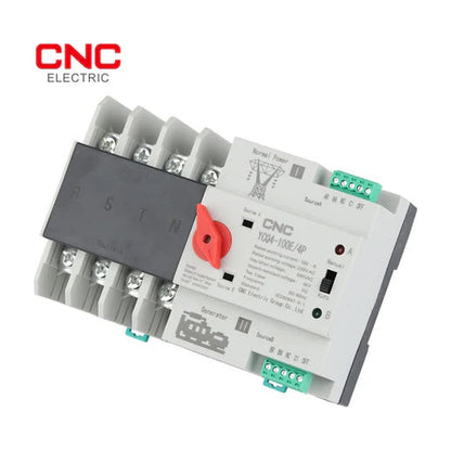 CNC 4-Pole ATS Automatic Transfer Switch 100A – ATS YCQ4-100E - image 2