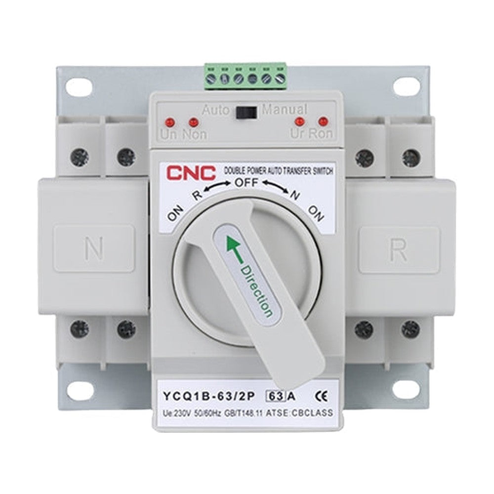 CNC 2-Pole ATS Automatic Transfer Switch – Reliable Power Backup
