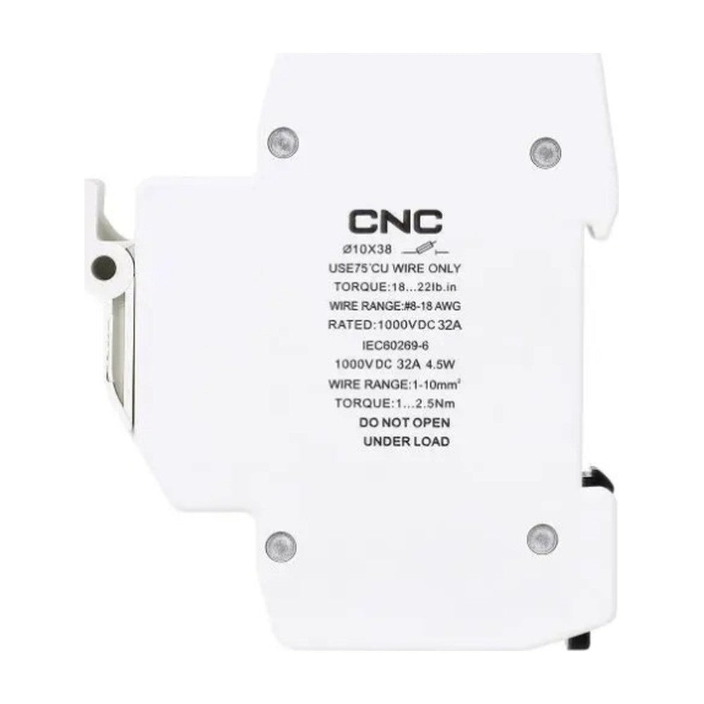 CNC DC FUSE 1000V Holder + Fuse YCF8PV-32 - image 3