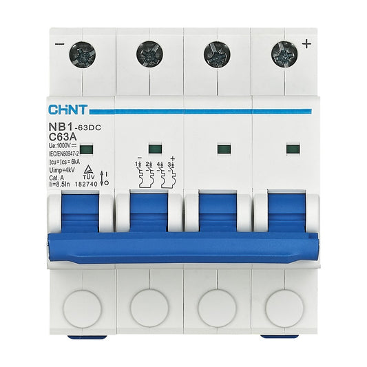CHINT Four Pole DC Circuit Breaker