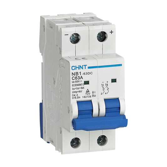CHINT Two Pole DC Circuit Breaker