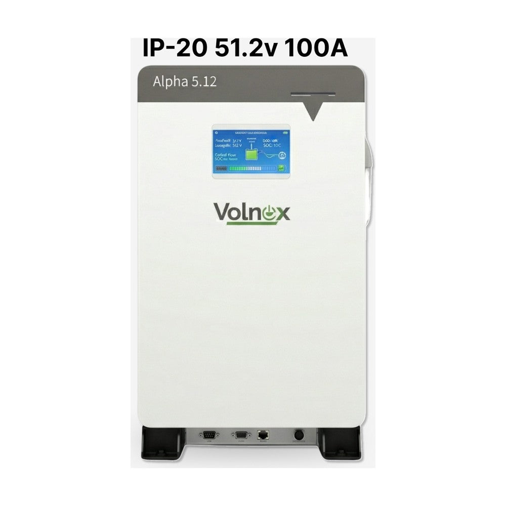 Volnex 5kWh Wall Mounted Lithium Battery IP21