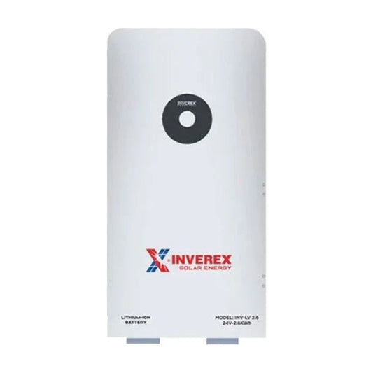 Inverex 2.4kWh 24V Lithium Battery IP21