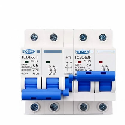 TOMZN Two Pole Manual Transfer Changeover