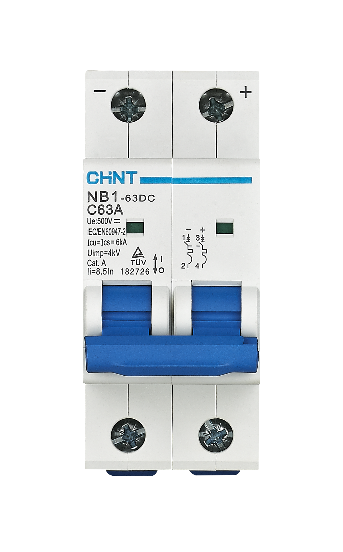 CHINT Two Pole DC Circuit Breaker