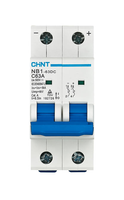 CHINT Two Pole DC Circuit Breaker