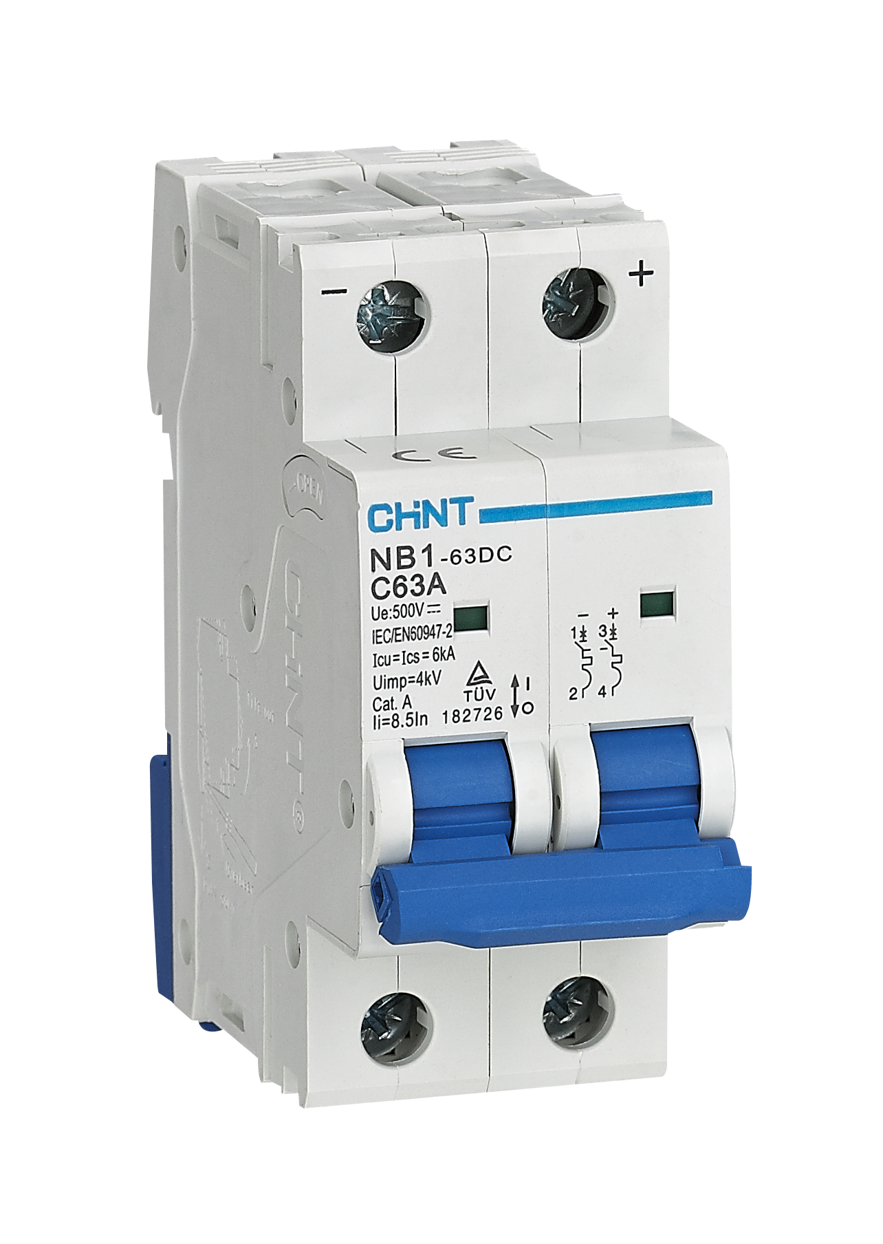 CHINT Two Pole DC Circuit Breaker