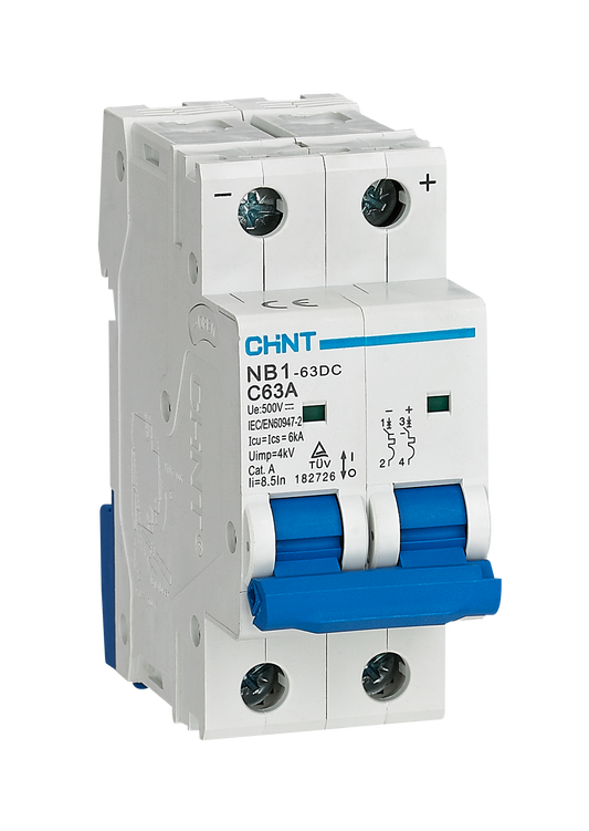 CHINT Two Pole DC Circuit Breaker
