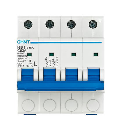 CHINT Four Pole DC Circuit Breaker