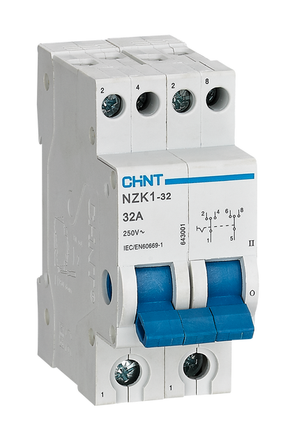 CHINT - Din Rail / Circuit Breaker Changeover