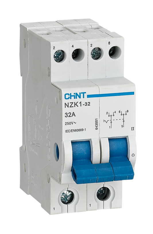 CHINT - Din Rail / Circuit Breaker Changeover
