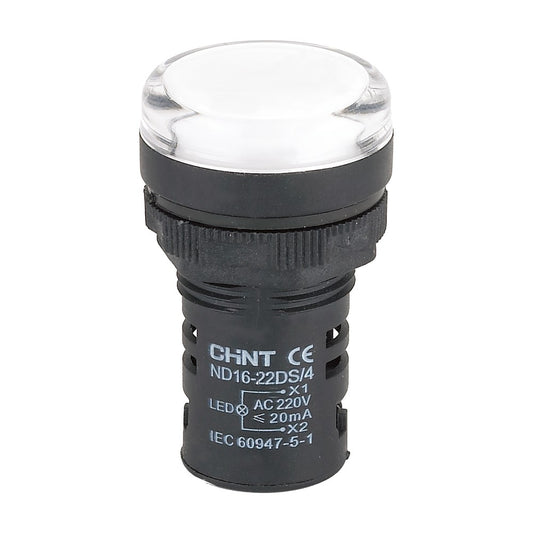 CHINT Indicator Light ND16-22D/2C 380V RED push button & indicator