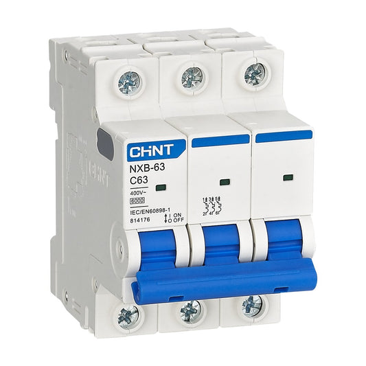 CHINT MCB NXB-63 3P C16A circuit breaker