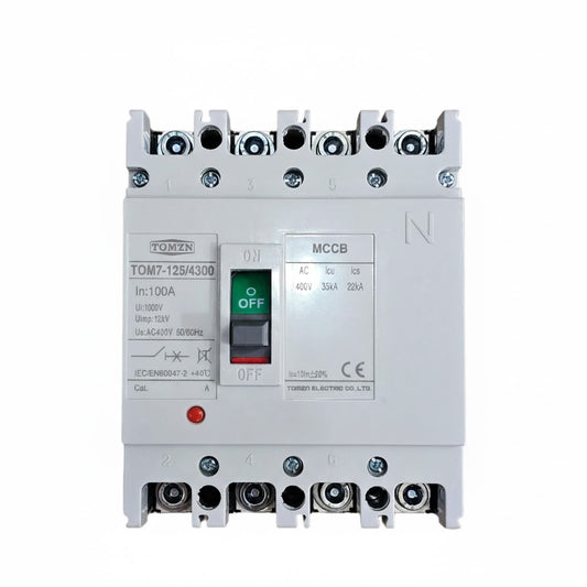 TOMZN Four Pole MCCB