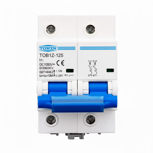 TOMZN Two Pole DC Circuit Breaker